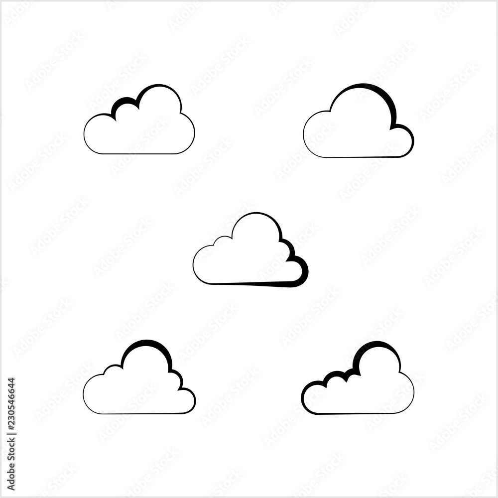 Cloud Icon Design Cloud Icon Design
