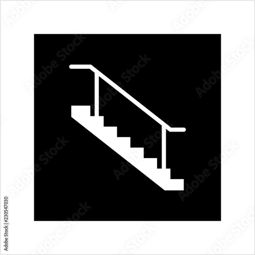 Stairs Icon, Web Design