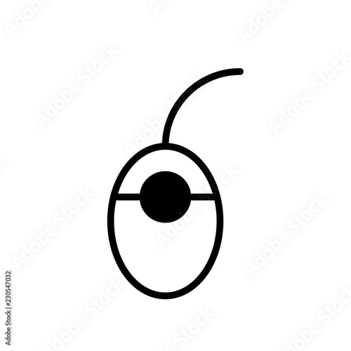 computer mouse icon Vector illustration, EPS10.