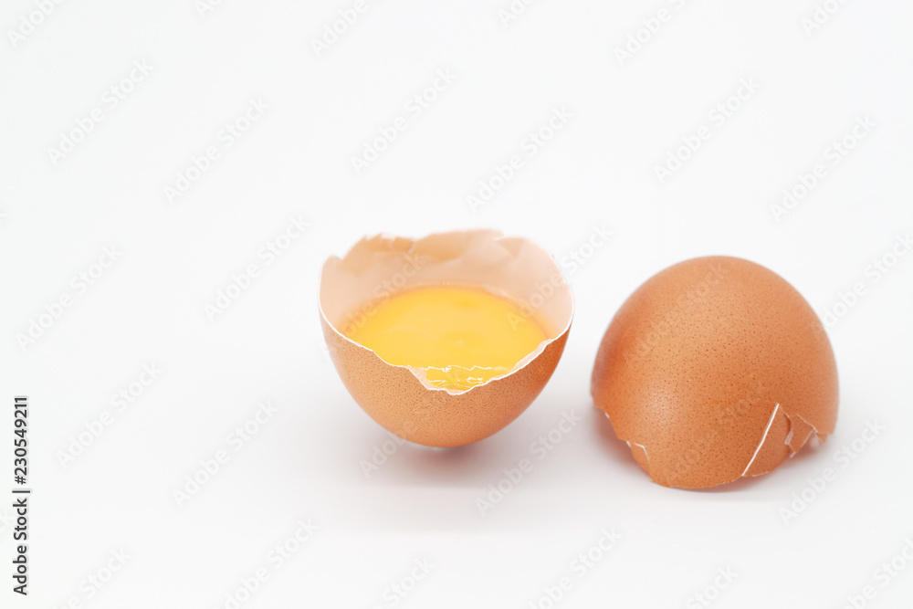 eggs on isolated and white background. eggs on isolated and white background.