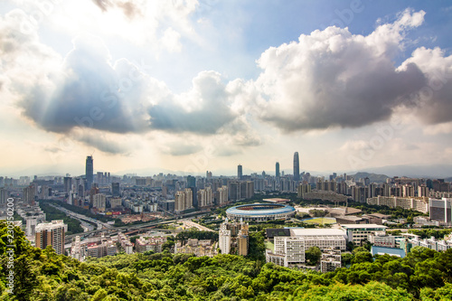 Shenzhen Luohu City Skyline © 远华 丘