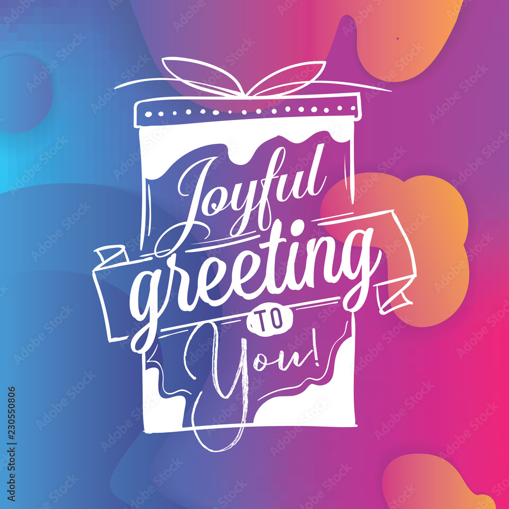 Merry Christmas typography. Merry Christmas typography.