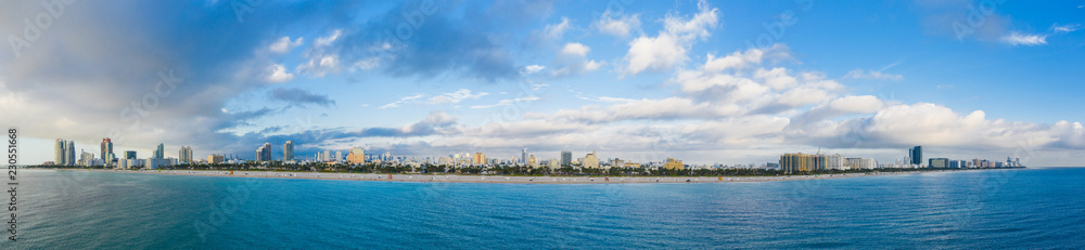 Epic Miami Beach panorama photo