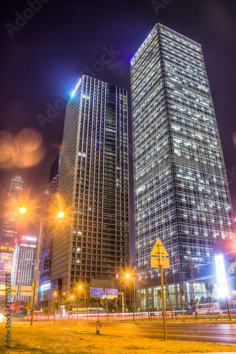 Modern Nightscape Architecture in Shenzhen
