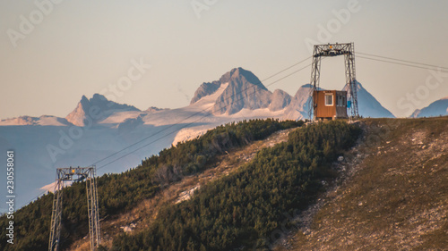 Beautiful alpine view at the Feuerkogel summit - Ebensee - Traunsee - Salzburg - Austria photo