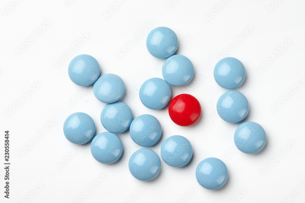 Red and blue pills Red and blue pills