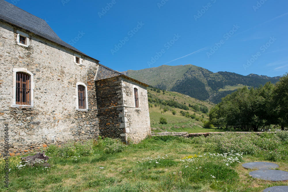 The village of Montgarri in the Aran Valley The village of Montgarri in the Aran Valley