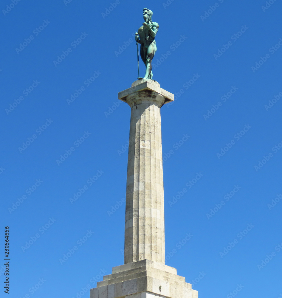 Victor monument on Belgrade fortress Victor monument on Belgrade fortress