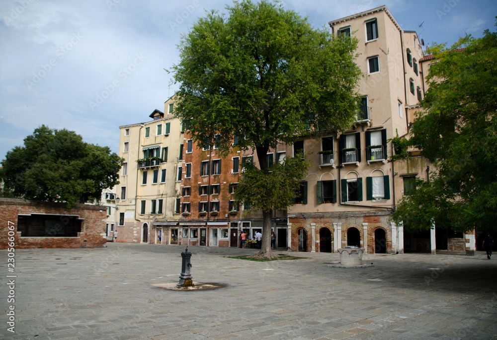 Main Square of the Venetian Ghetto