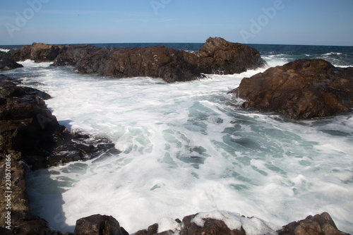 Storm in the sea