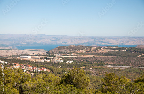 The Sea of Galilee and Beit Netofa Valley © pokku
