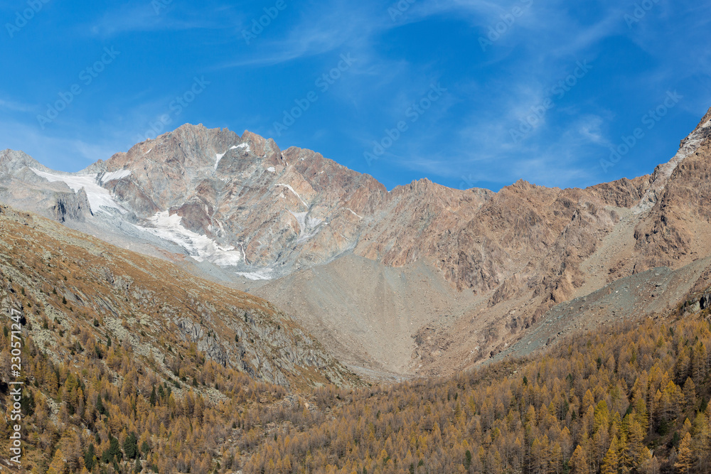 Panorama alpino, Preadrossa, Italia