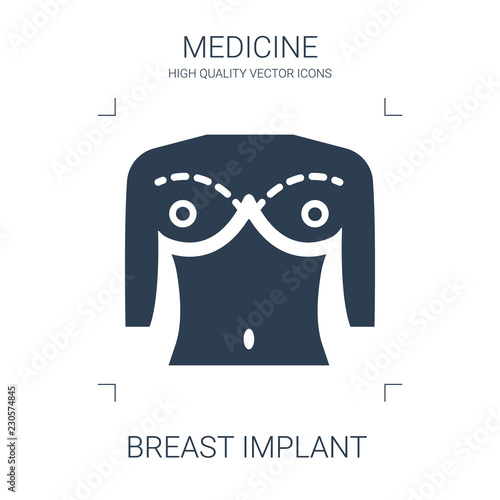 breast implant icon