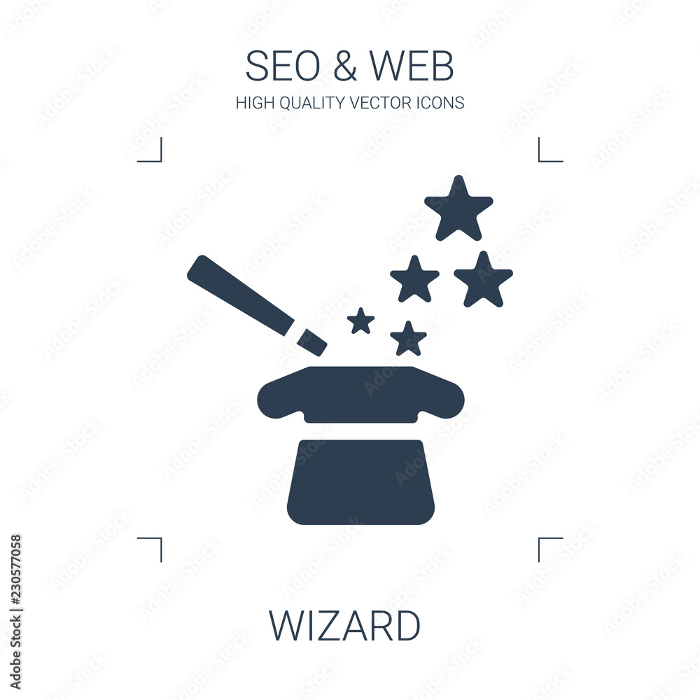 Obraz premium wizard icon