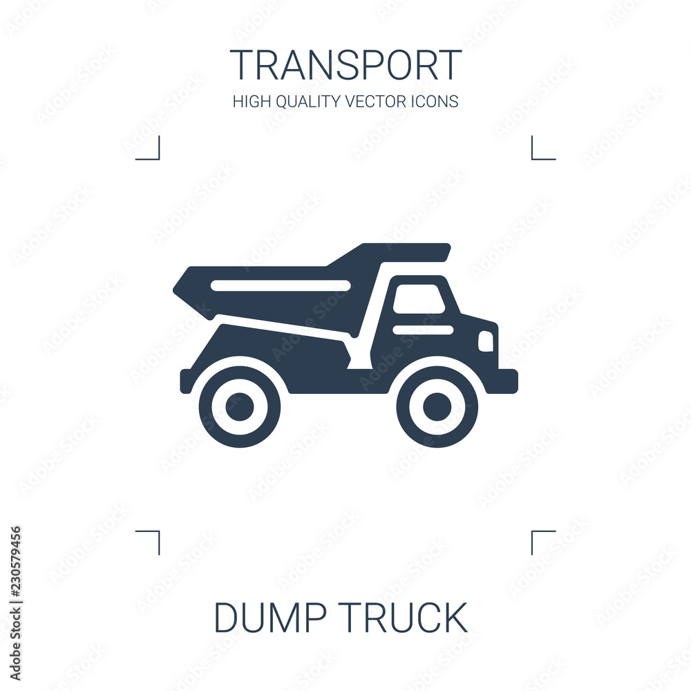 dump truck icon dump truck icon