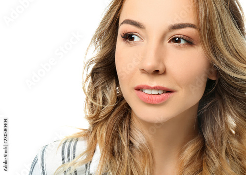 Portrait of beautiful young...