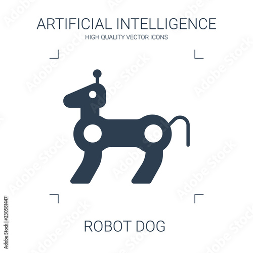 robot dog icon