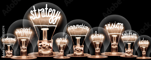 Light Bulbs Concept photo