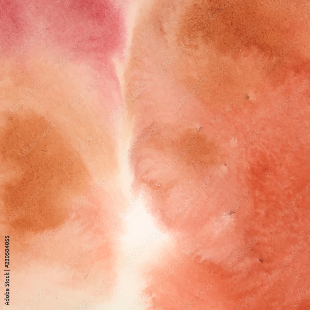 Fototapeta premium Colorful watercolor abstract background vector
