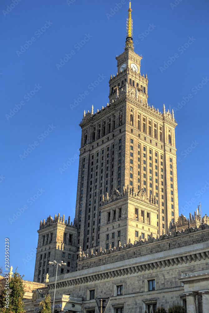 Warsaw landmarks, Poland