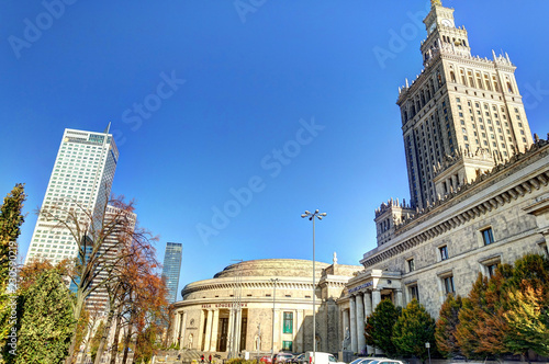 Warsaw landmarks, Poland