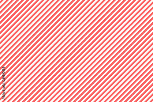 Red white striped fabric texture seamless pattern