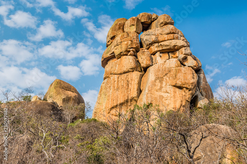 Balancing Rocks in Matobo National Park, Zimbabwe