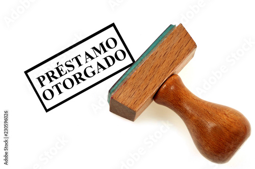 Préstamo otorgado  photo