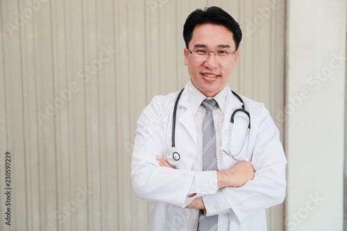 asian doctor portrait