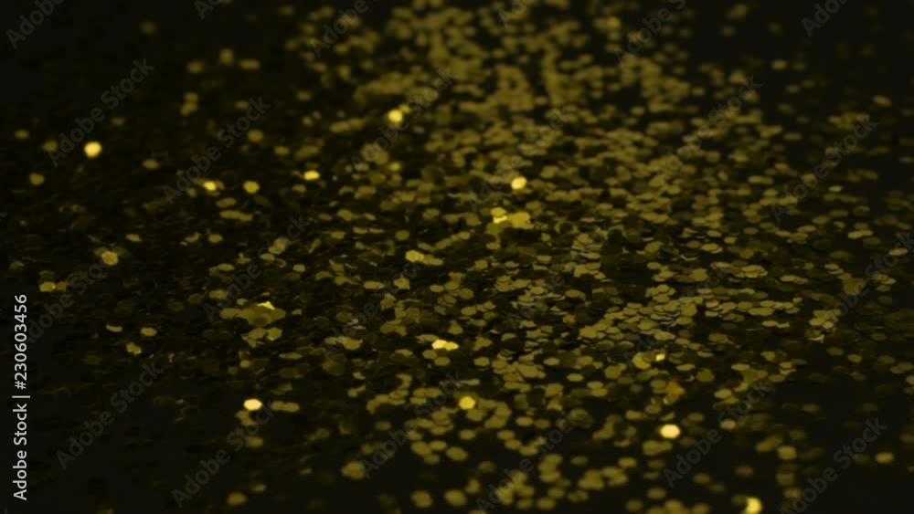 Bright sparkles on a dark background. Bright sparkles on a dark background.