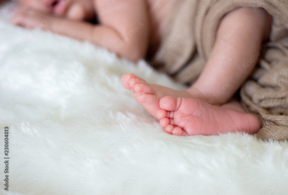 sweet newborn feet detail with space to write sweet newborn feet detail with space to write