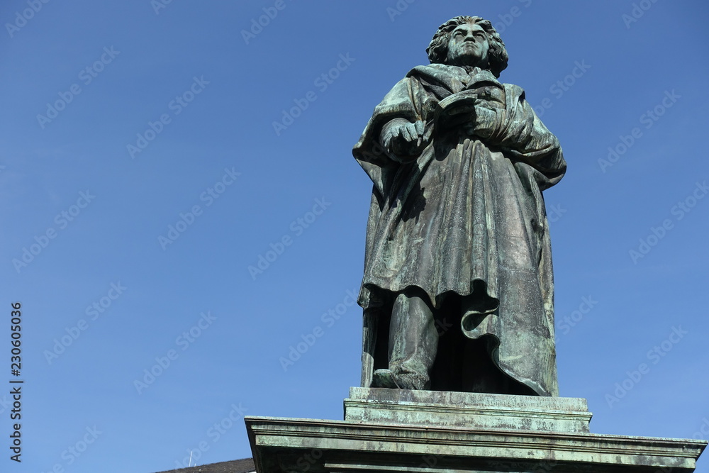Fototapeta premium Beethoven Denkmal in Bonn