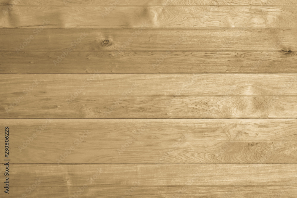 Naklejka premium Wood plank brown texture background. wooden wall all antique cracking furniture painted weathered white vintage peeling wallpaper. Plywood or woodwork bamboo hardwoods.