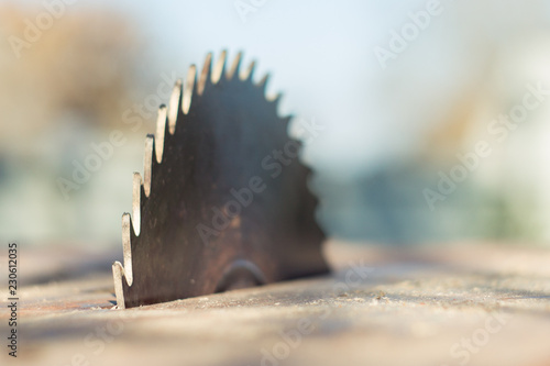 iron circular saw blade for wood saw