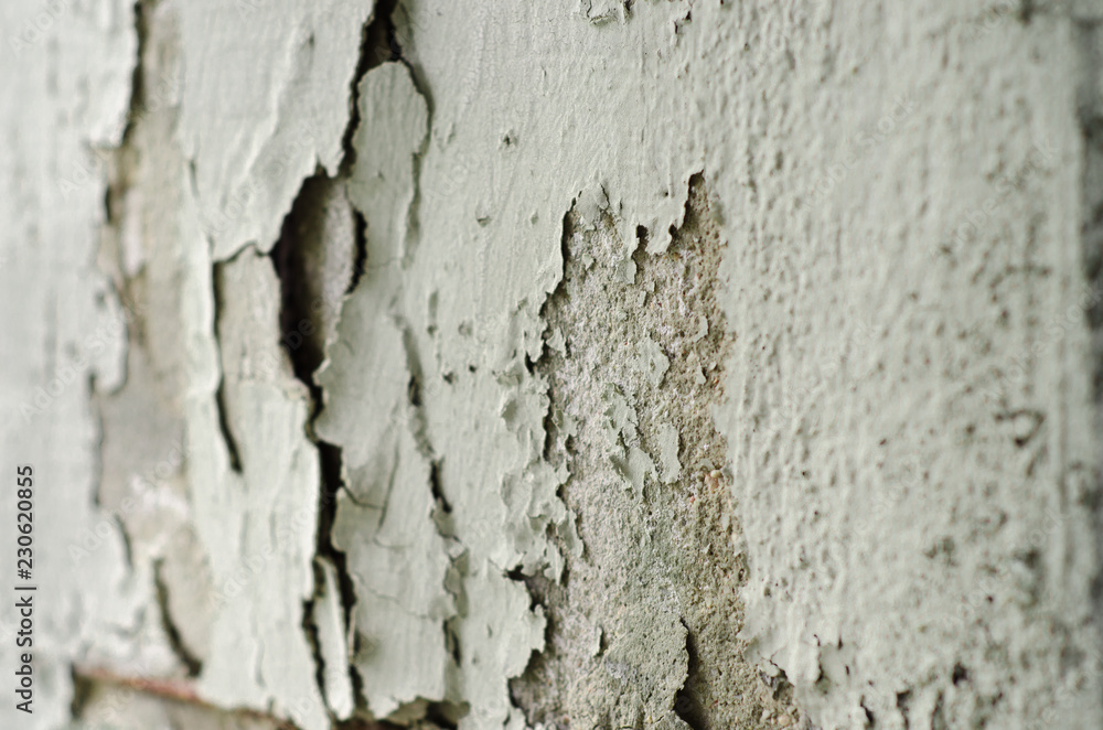 Obraz premium Weathered damage plaster