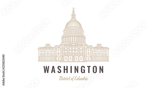 Linear Capitol Washington DC