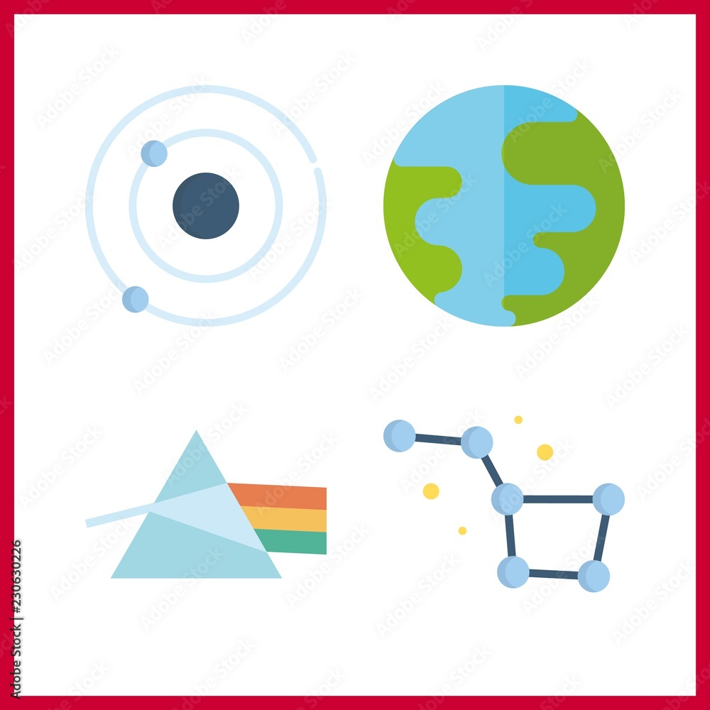 explosion icon. refraction and orbit vector icons in explosion set. Use this illustration for explosion works.