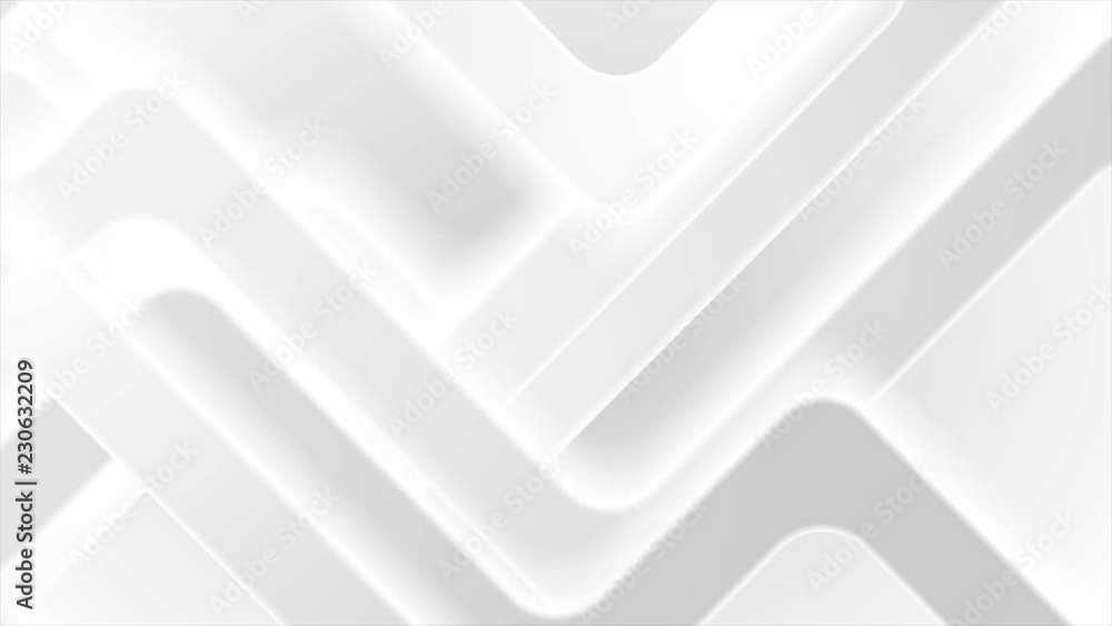 White and gray abstract geometric tech motion design. Seamless looping. Video animation Ultra HD 4K 3840x2160 White and gray abstract geometric tech motion design. Seamless looping. Video animation Ultra HD 4K 3840x2160