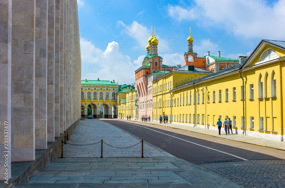 Obraz premium Moscow and its impressive and fascinating architectures