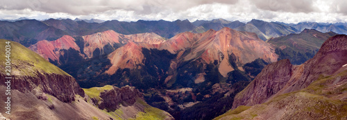 Εκτύπωση καμβά Red Mountain Range Ouray Colorado
