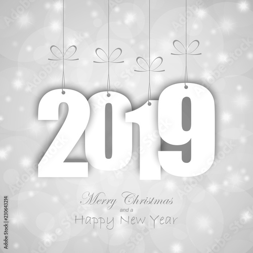 hang tags with year 2019
