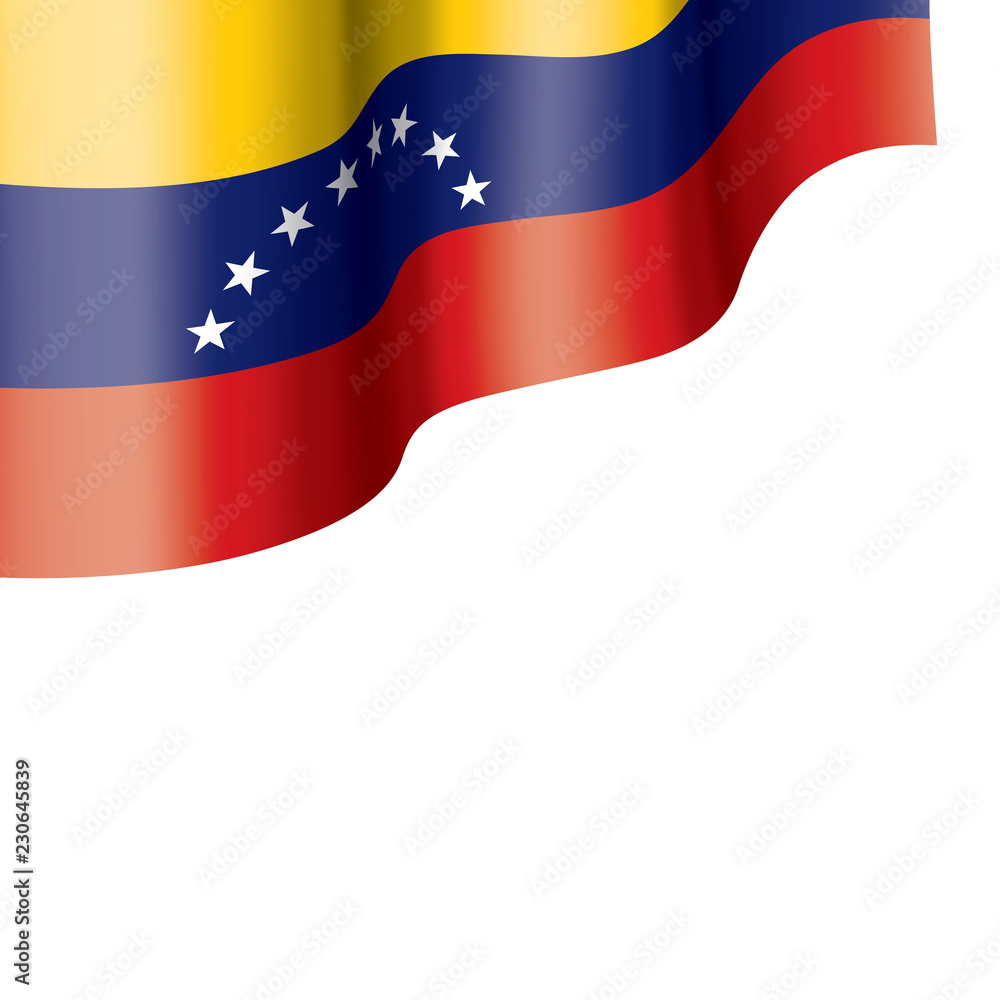 Venezuela flag, vector illustration on a white background Venezuela flag, vector illustration on a white background