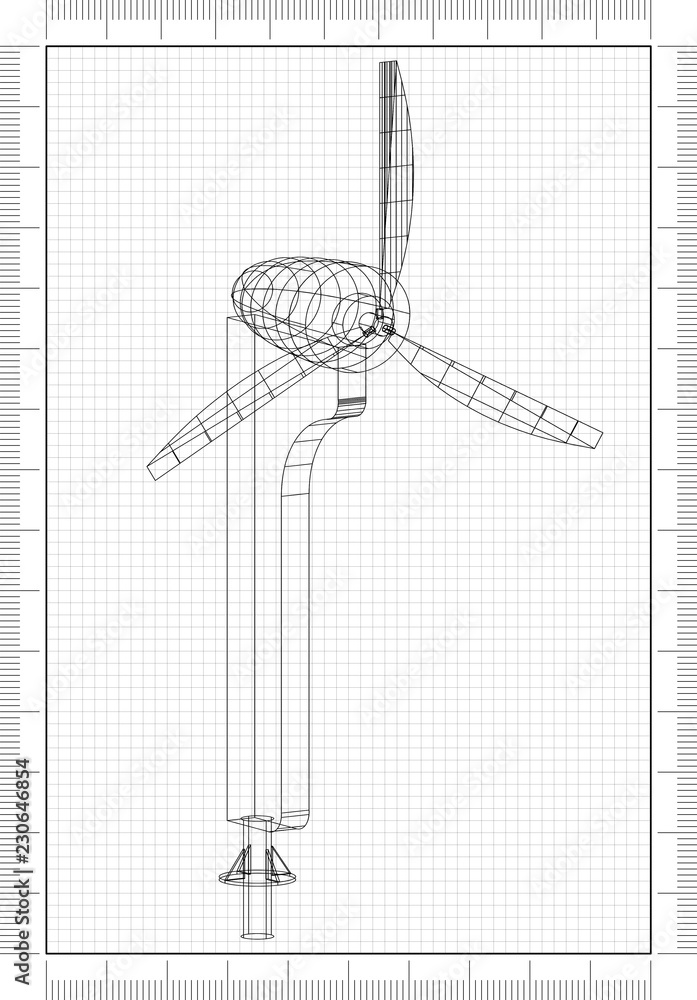 wind turbine blueprint
