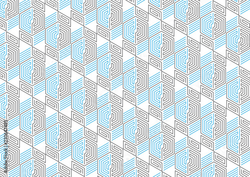 Technological Abstract Background .Background of geometric shapes, vector