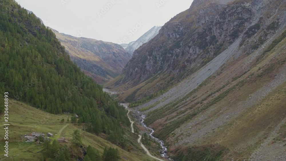 Monte Bianco Drone View Monte Bianco Drone View