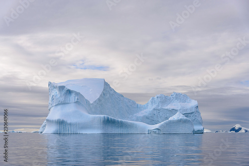 Beautiful Antarctiс seascape with iceberg