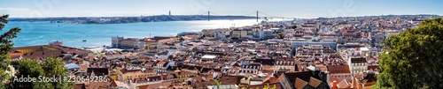 Lisbon Portugal viewed from the Fernandina Wall