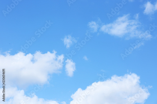 View of beautiful blue sky with clouds