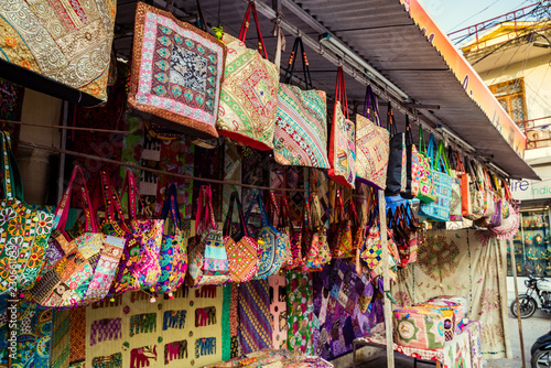 Bag Shop in Rishikesh city in India  © NEWTRAVELDREAMS