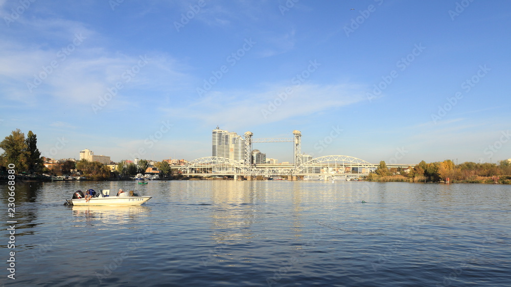 view of the city of Rostov-on-Don.